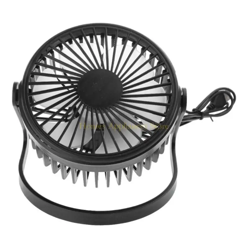 D0AB Mini Portable Super -Mute Plastic USB вентиляционный стол