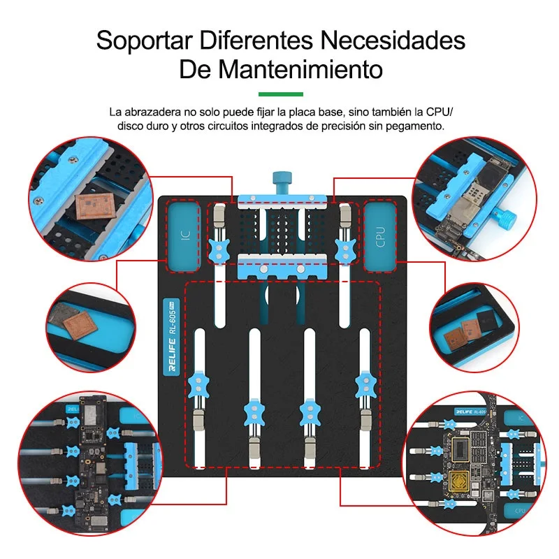 RELIFE RL-605 Pro Motherboard Repair Fixture For Macbook Motherboard Repair Chip Removal Glue Fixed Tools