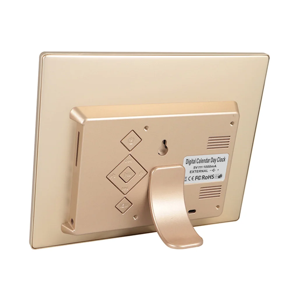 

Clock Programmable Thermostat for Home Wireless Temperature Controller Large Letters Calendar Display