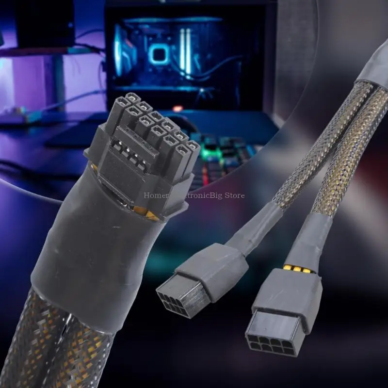 Double 8Pin bis 12+4Pin Adapter Kabel 8Pin Motherboards Stecker für 12VHPWR RTX4070