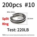 200pcs split 10