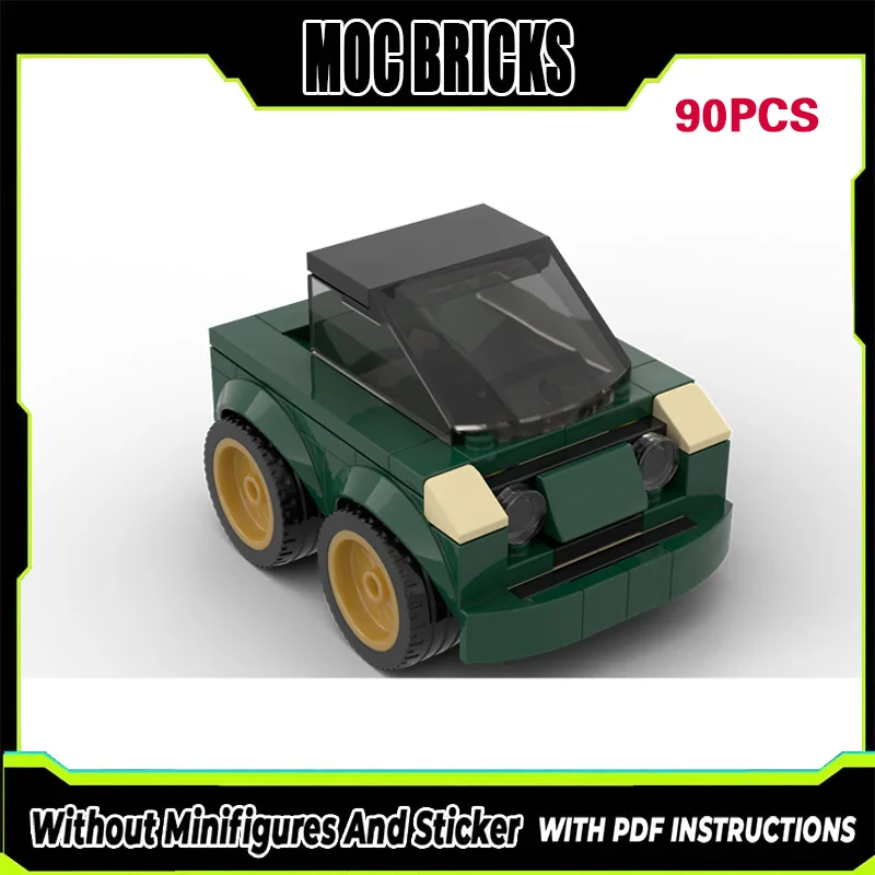 

Конструктор MOC: Модель гоночного автомобиля, классический микро-автомобиль, модульная технология, подарки, праздничный набор для сборки, детские игрушки