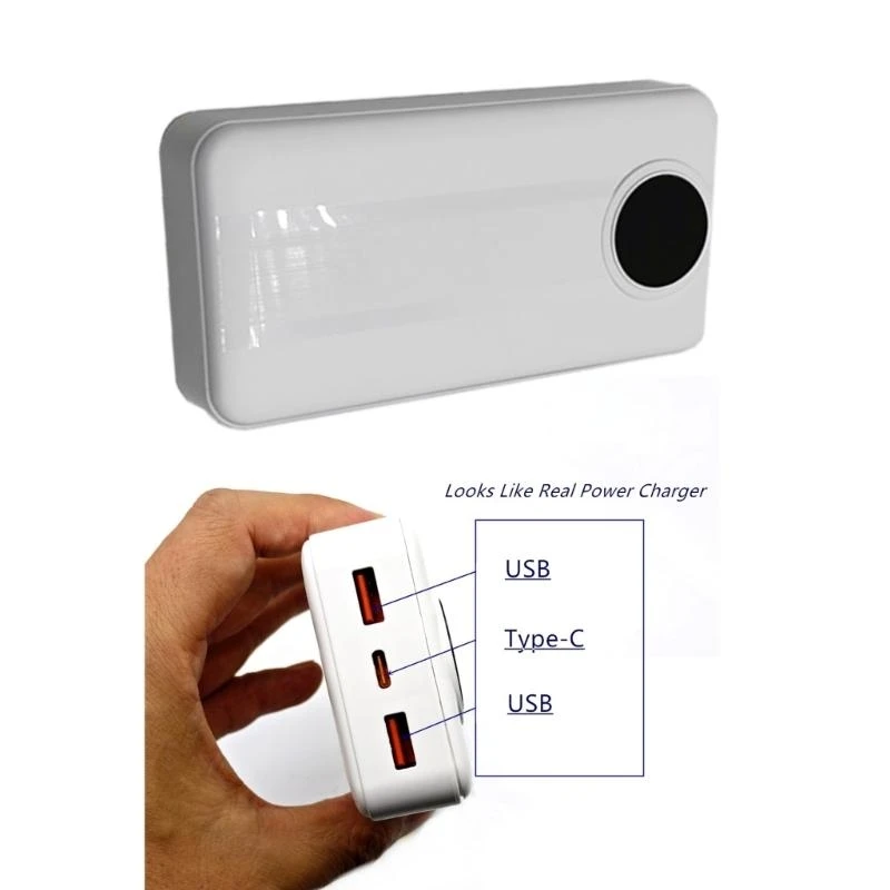 12PD Practical Sturdy Plastic Cash Box and 100 Money Holders Portable for Storing and Securing Cash and Important Items