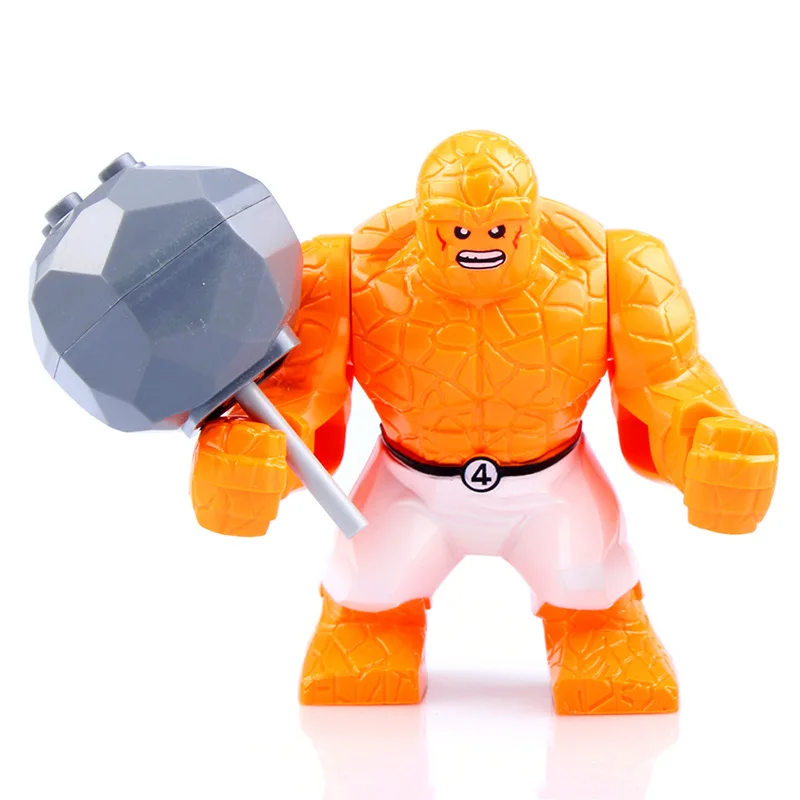 Blocs de construction de super-héros Marvel Iron Man, Spider Man, Thanos, Hulk, Venom, jouet créatif, cadeau, modèle de Collection, cadeau pour enfants