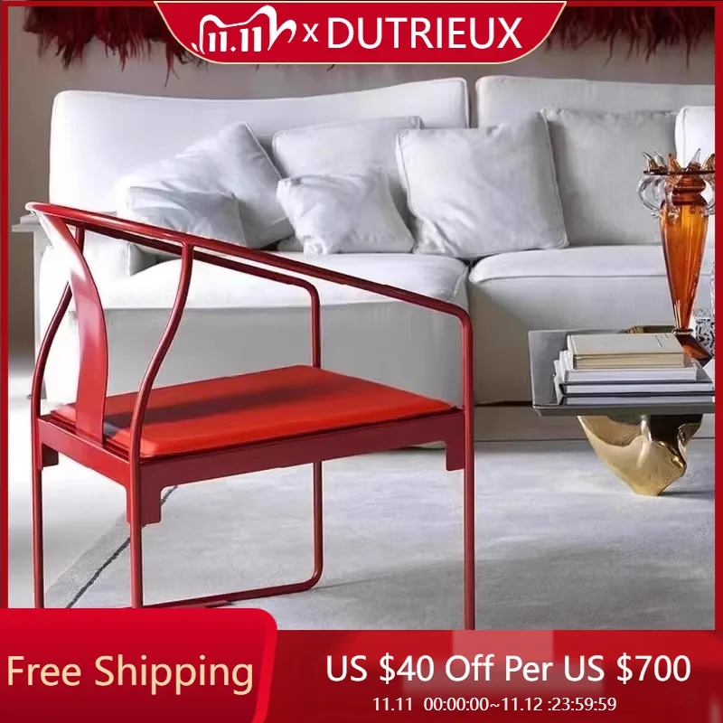 

Metal Balcony Chairs Reading Relax Modern Luxury Nordic Minimalist Large Living Room Chairs Beauty Fauteuil Unique Furniture