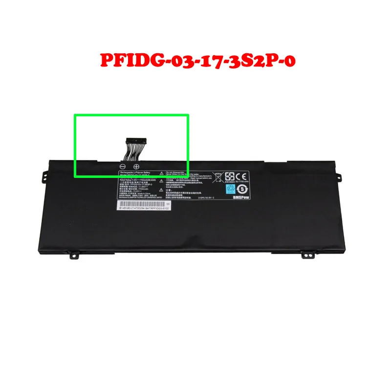 Laptop Battery PFIDG-03-17-3S2P-0 PFIDG-00-13-3S2P-0 11.55V 7900MAH 91.24WH New