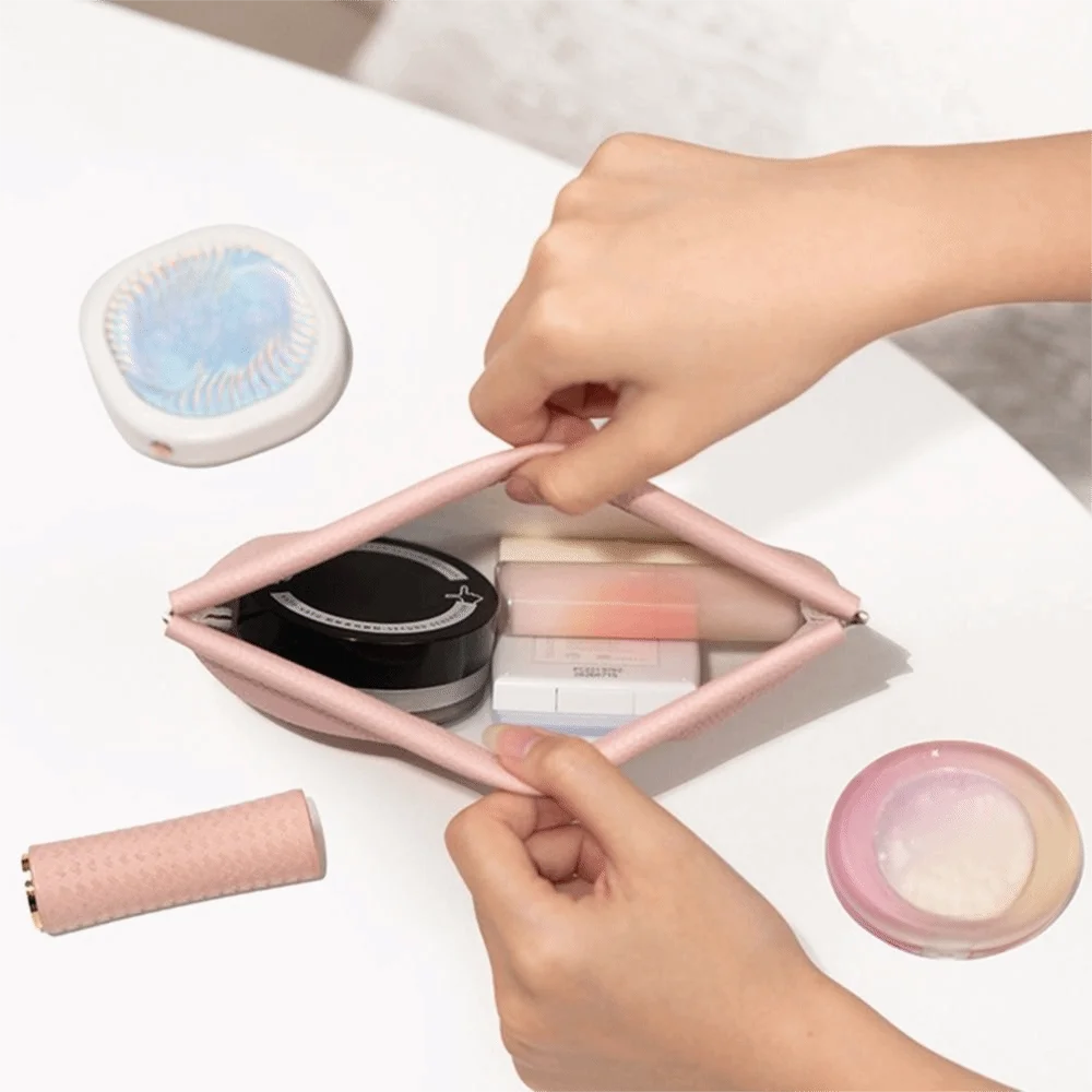 New Automatic Closure PU Leather Long Wallet Waterproof Large Capacity Coin Purse Storage Bag Storage Organizer