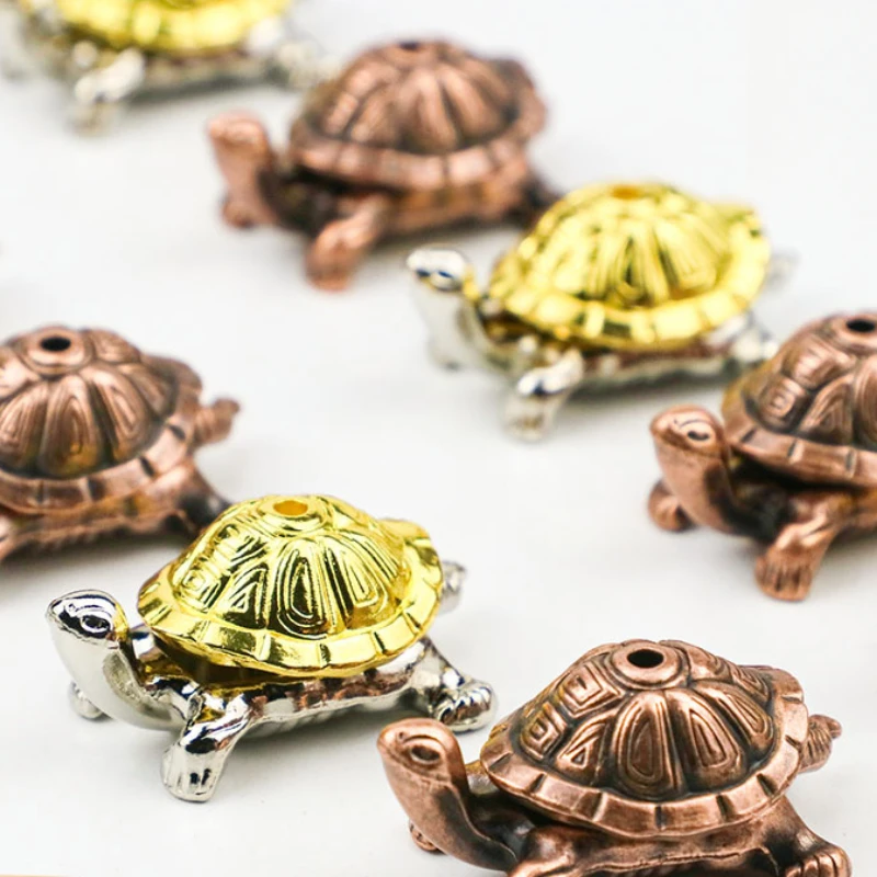 Portable Incense Burner Mini Metal Turtle Shape Incense Stick Animal Burner Accessory Home Decor Stand Incense Holder Teahouse