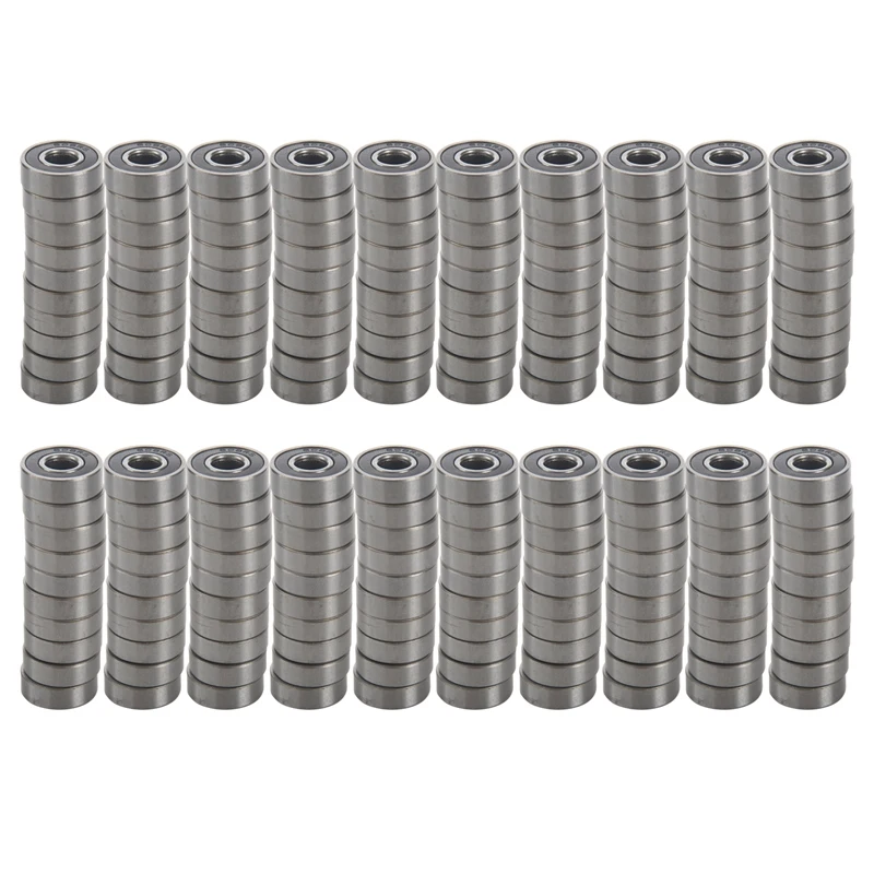 

200Pcs High Performance 8X22x7mm Ball Bearings 608-2RS 608RS Z R-228HH