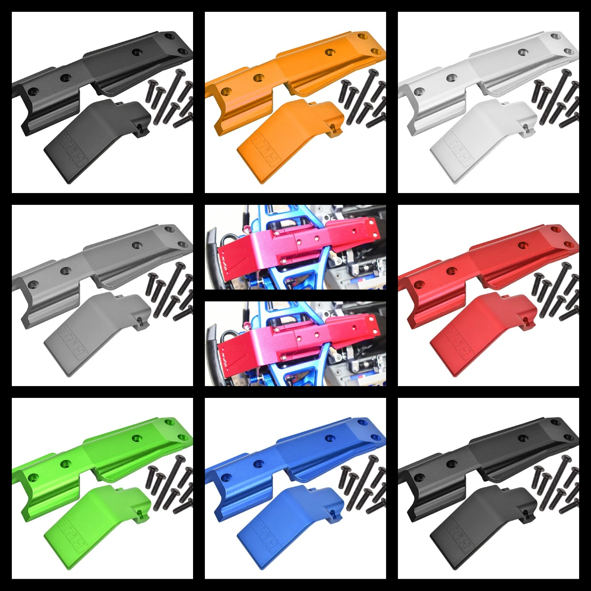 

GPM TRAXXAS E-Revo 2.0 86086-4 For Aluminum Front Skid Plate