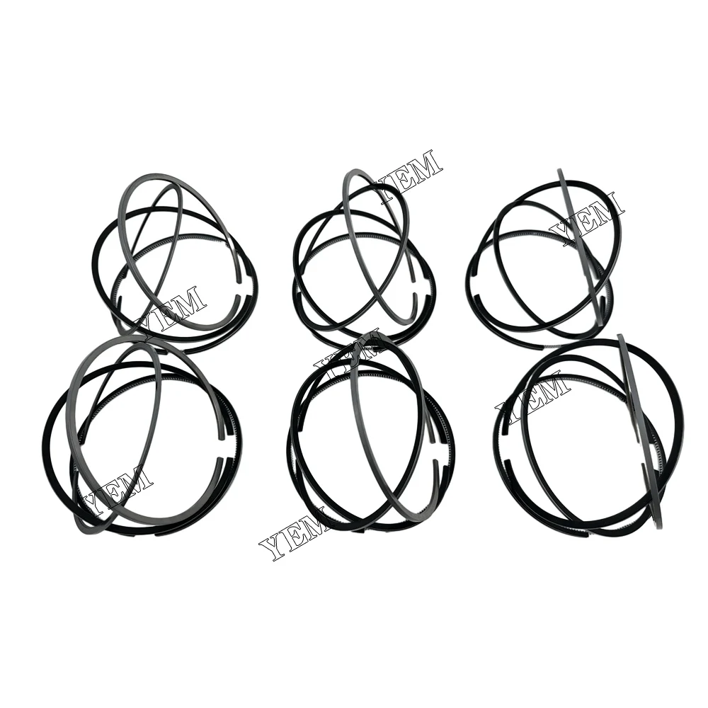 6Set New P11C Piston Ring For Hino engine Part