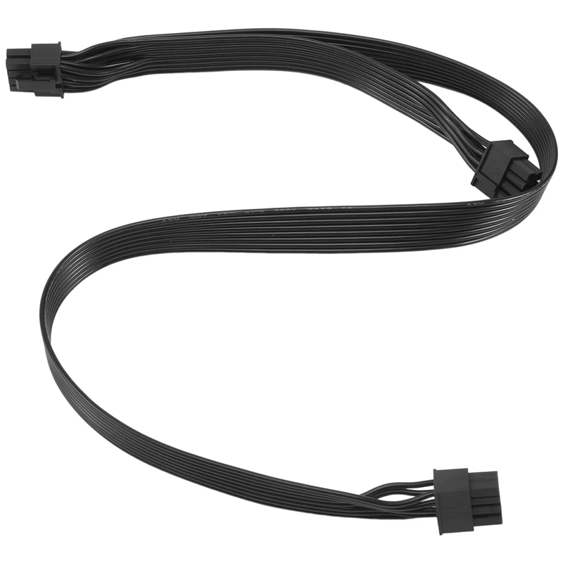 ATX CPU 8-Pin Male to Dual PCIe 8-Pin (6+2) Male Power Supply Cable