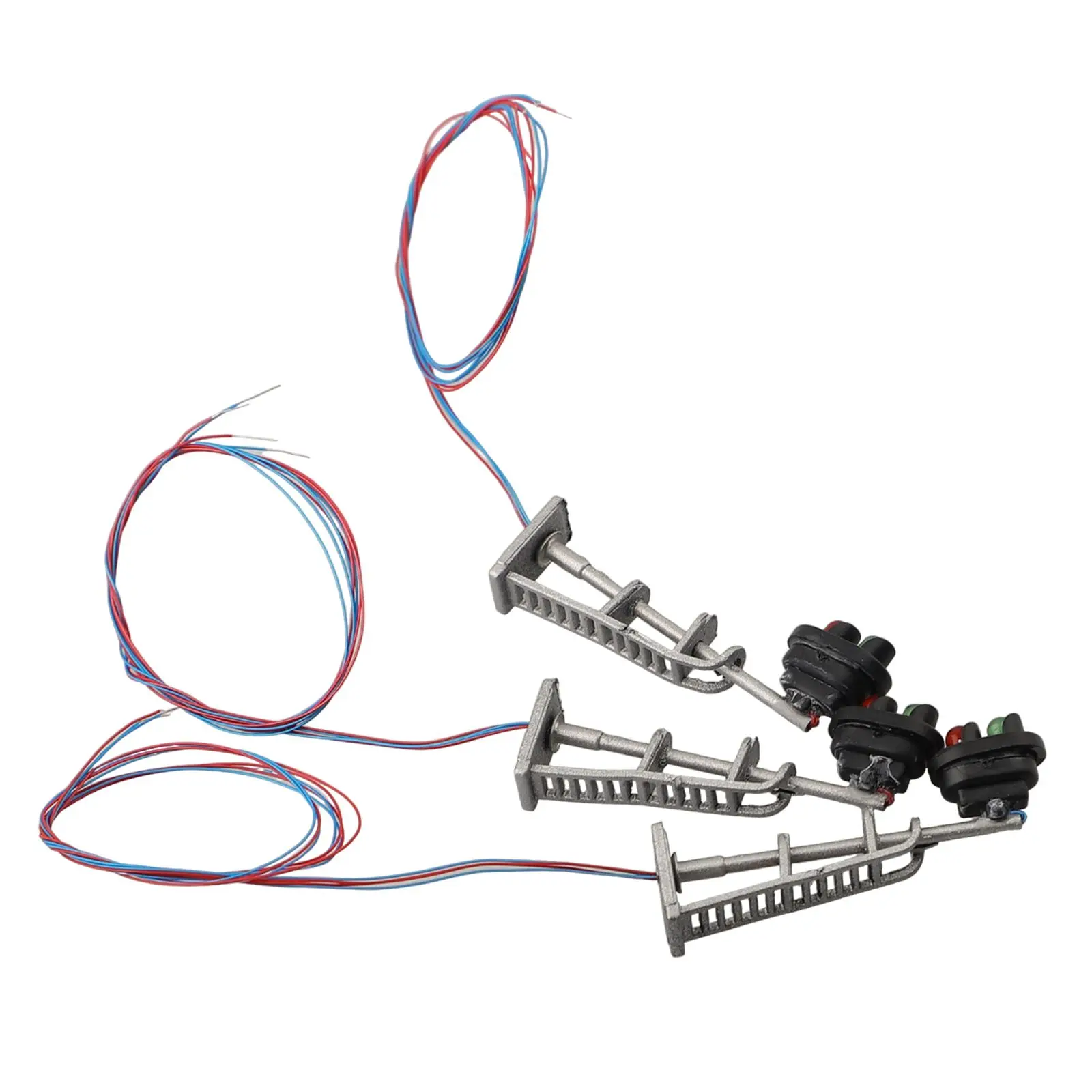 Model Railroad Track Signals Model Signals Upgrade Your N Scale 1 87 Railway with This Set of 3 Model Railroad Track Signals