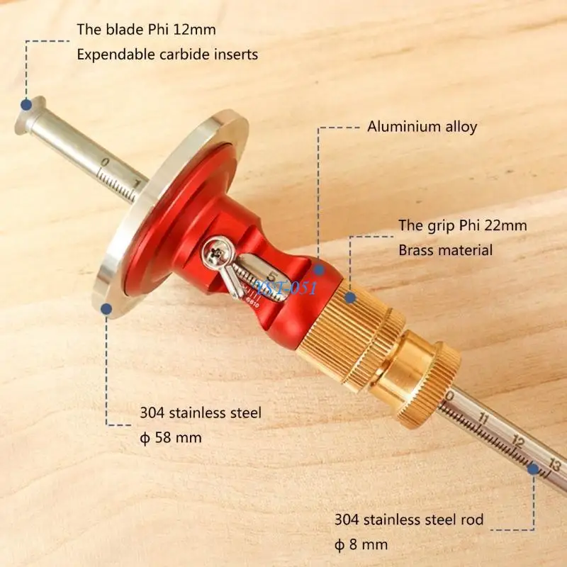 E15A เครื่องมือการเขียนไม้ในยุโรปที่ถูกต้องและมีประสิทธิภาพอุปกรณ์เสริมงานไม้