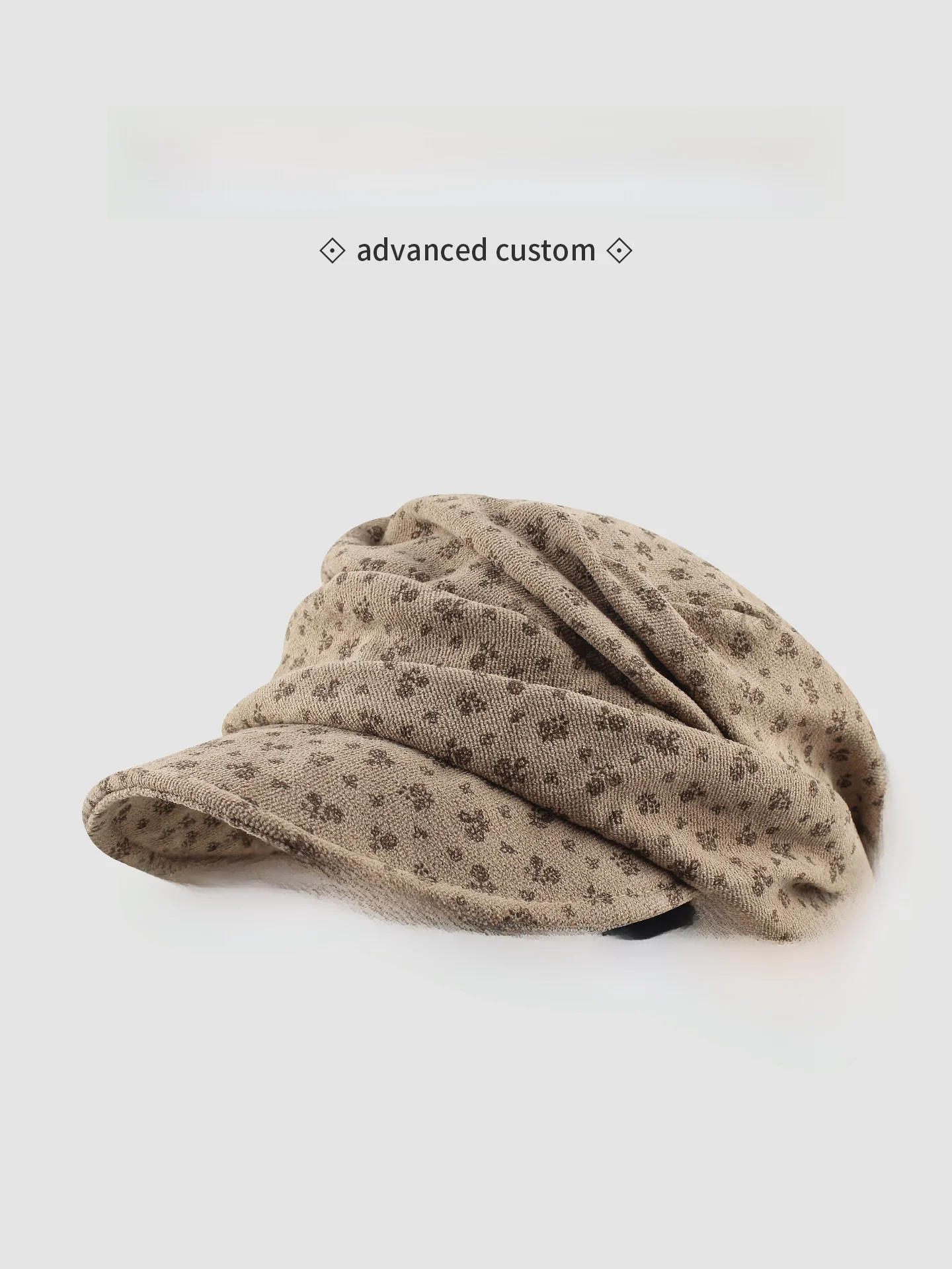 beret-plisse-a-imprime-floral-de-style-coreen-retro-chapeau-polyvalent-pour-femme-chapeau-de-journaliste-amincissant-le-visage-chapeau-d'equitation-mode-decontractee