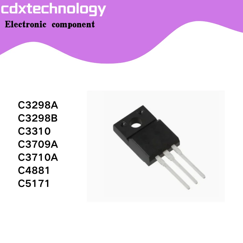 10PCS/Lot C3298A C3298B C3310 C3709A C3710A C4881 C5171 TO220F NEW Fet triode in stock