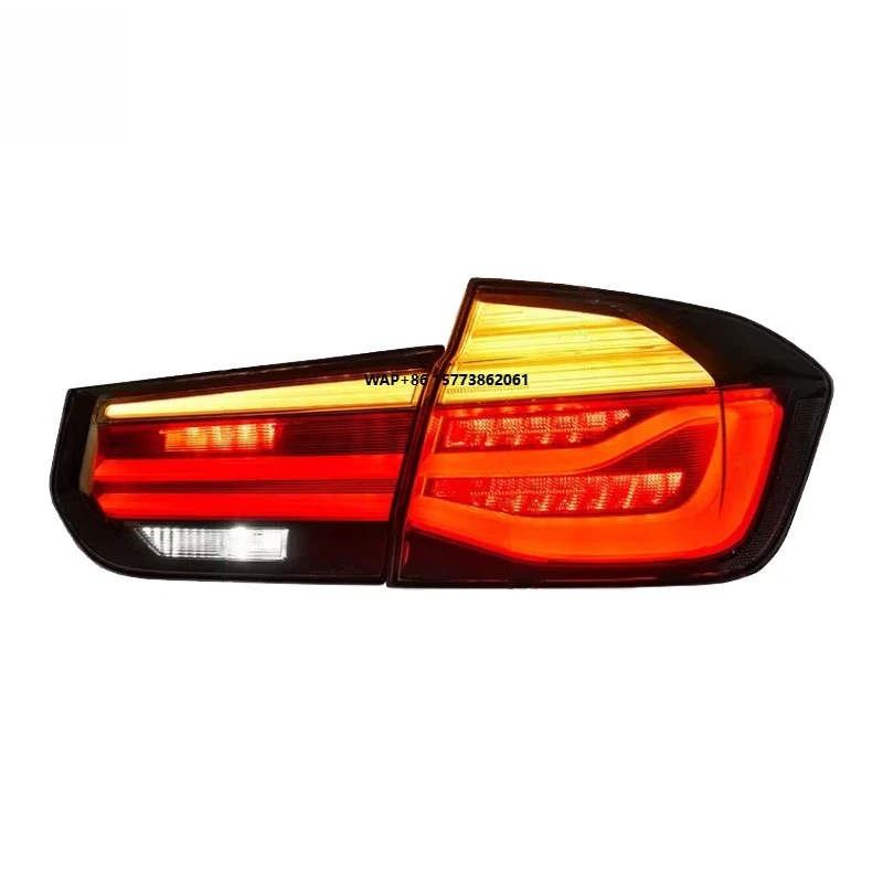 2 Pieces for 3 Series F30 F35 F80 LED  Rear Tail Lights New Car Accessories Upgrade Including Taillamp Back Brake Lights