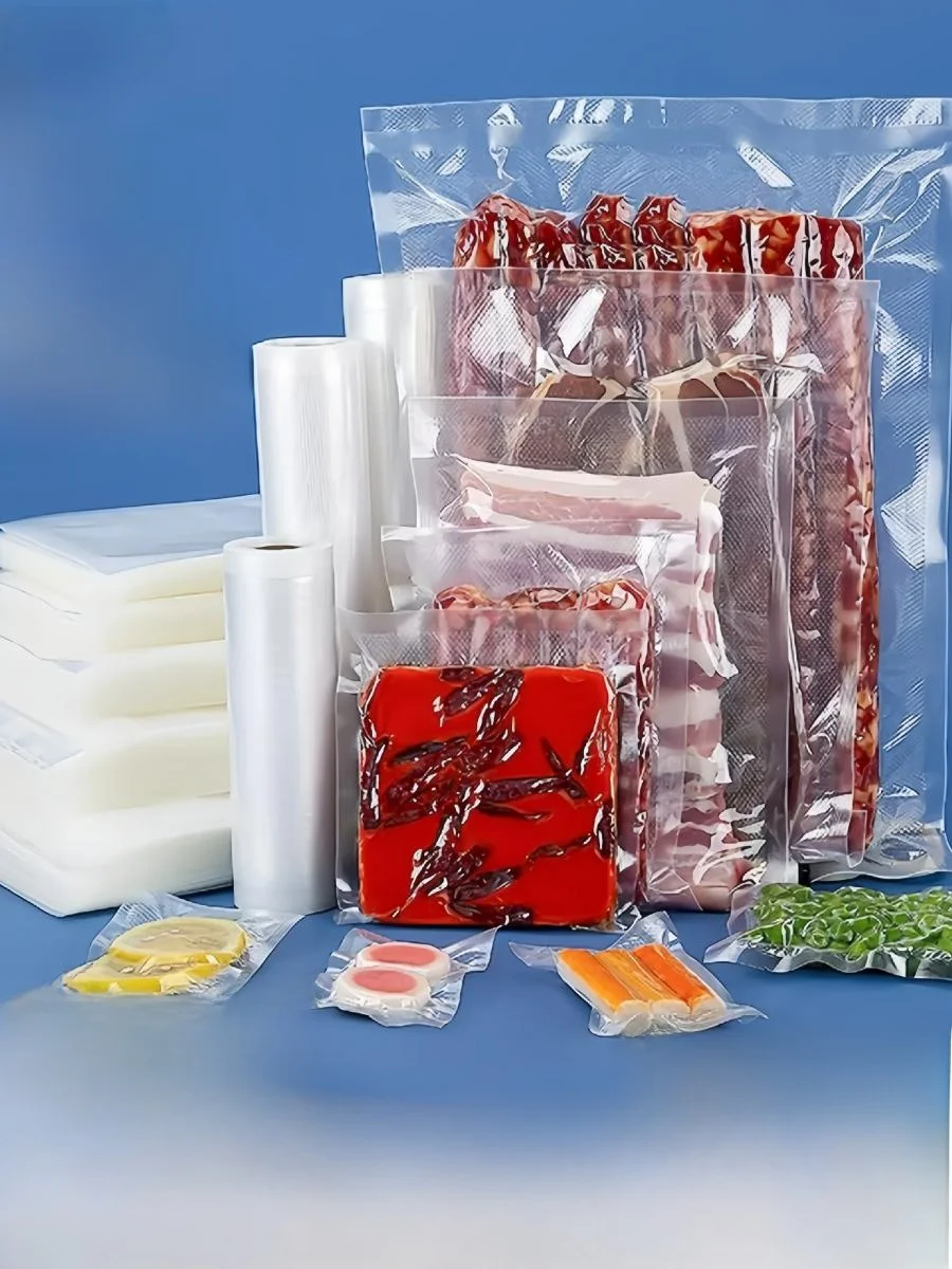 厚手真空パック保存袋-柄付き-無毒プラスチック包装袋-保存用-キッチン必需品