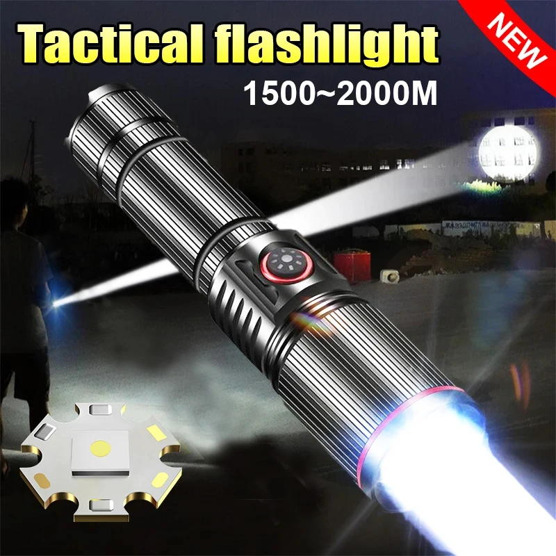 

Flashlight Torch Flashlights Camping Adjustable Led Bulbs High Low 5 8 Files Flashlights Torches Lantern Special Counter