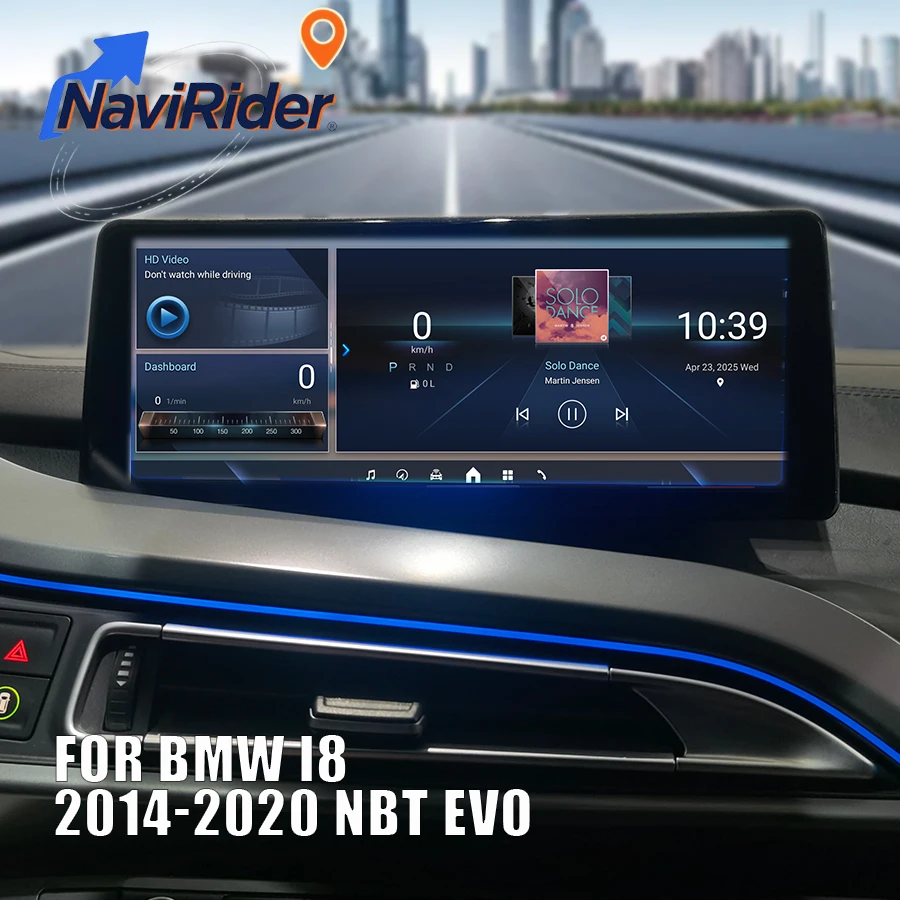 10.25inch Ultra-thin Screen Carplay For BMW I8 2014-2020 NBT EVO Android Multimedia Player Stereo Auto GPS Navigation Bluetooth