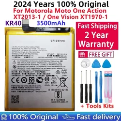 100% Original New 3500mAh KR40 Mobile Phone Replacement Battery For Motorola Moto One Action XT2013-1 / One Vision XT1970-1