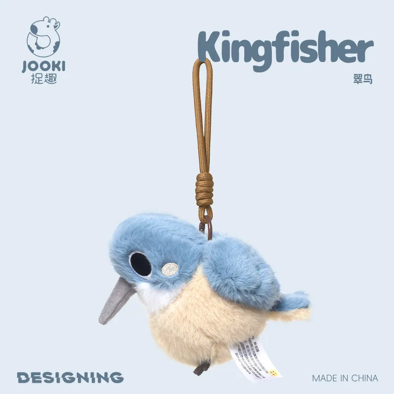 Peluche de Pájaro Solitario de Zhuoqu, Adorable Muñeco de Peluche con Diseño de Almohada Suave, Regalo Decorativo Abrazable para Cumpleaños de Niñas