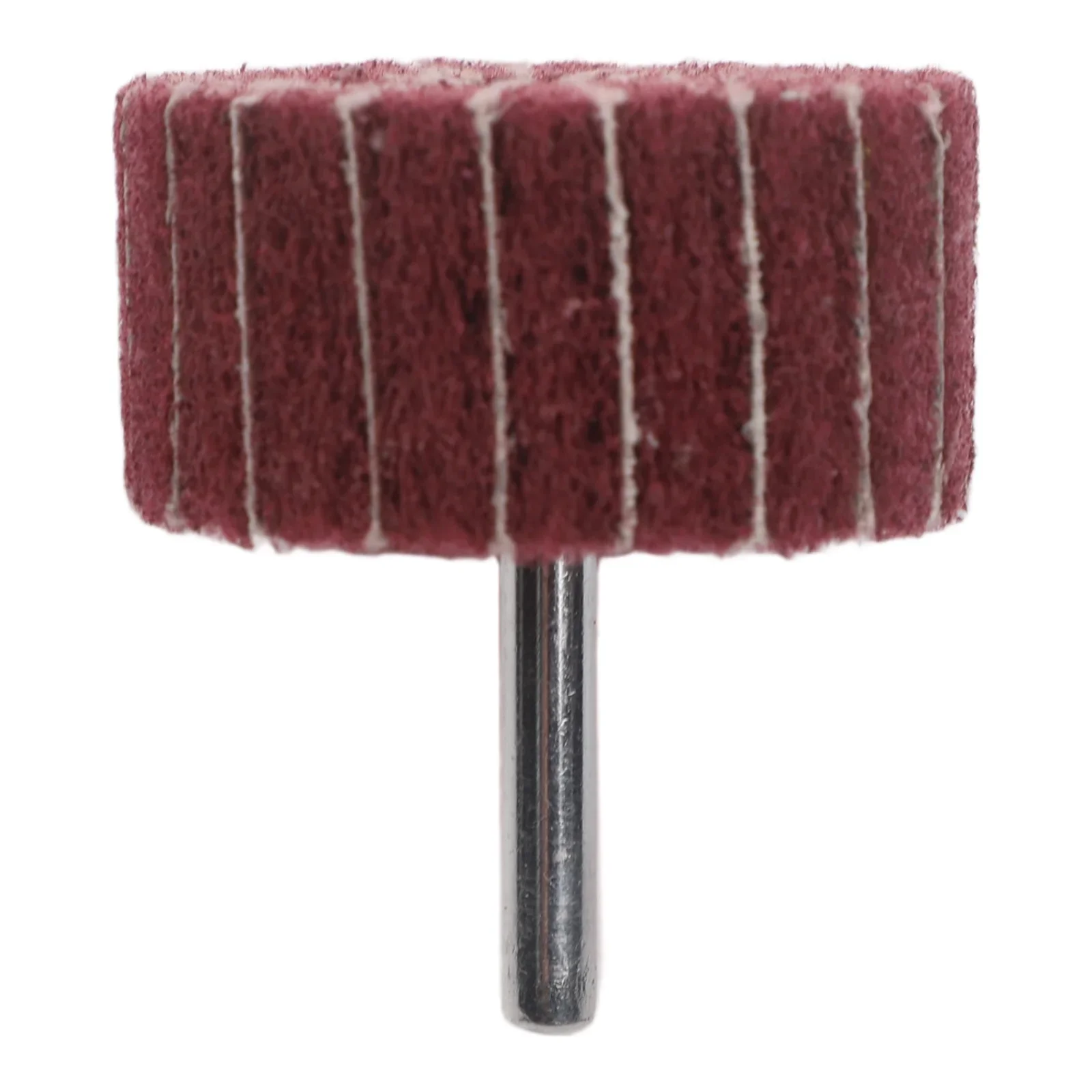Non-Woven Sanding Wheel 50mm Cylindrical Fan Belt Fleece Grinding Lamellar Loop Metalworking Polishing Abrasive