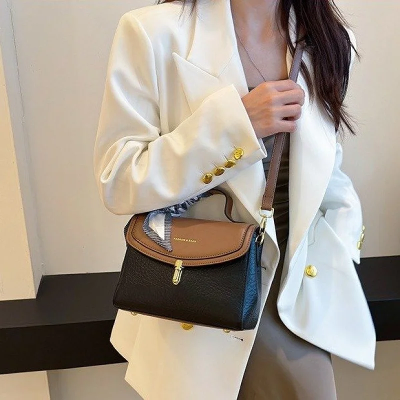 

Модная женская сумка из кожи премиум-класса от известного дизайнера — элегантная классическая женская сумка через плечо