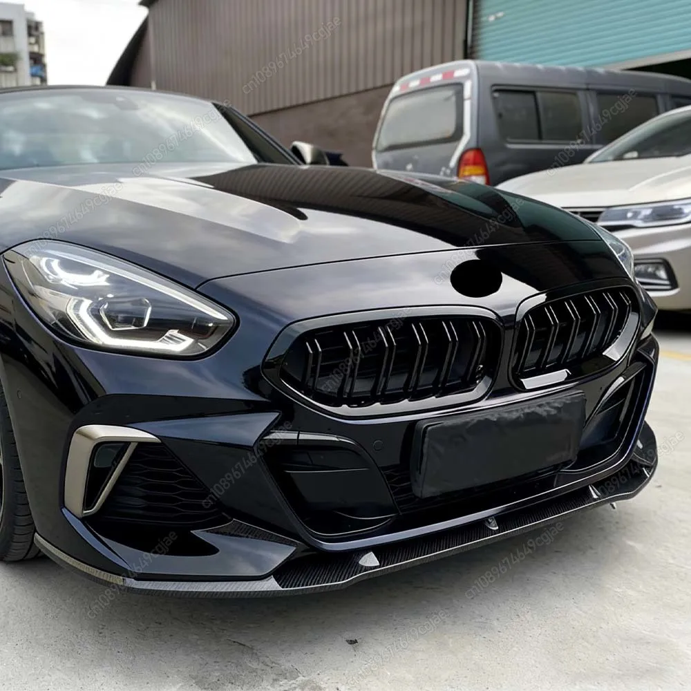 

For BMW Z4 G29 20i 30i M40i 2019-2026 Car Front Bumper Front Kidney Racing Grill Grilles Double Line ABS Gloss Black Kits Tuning