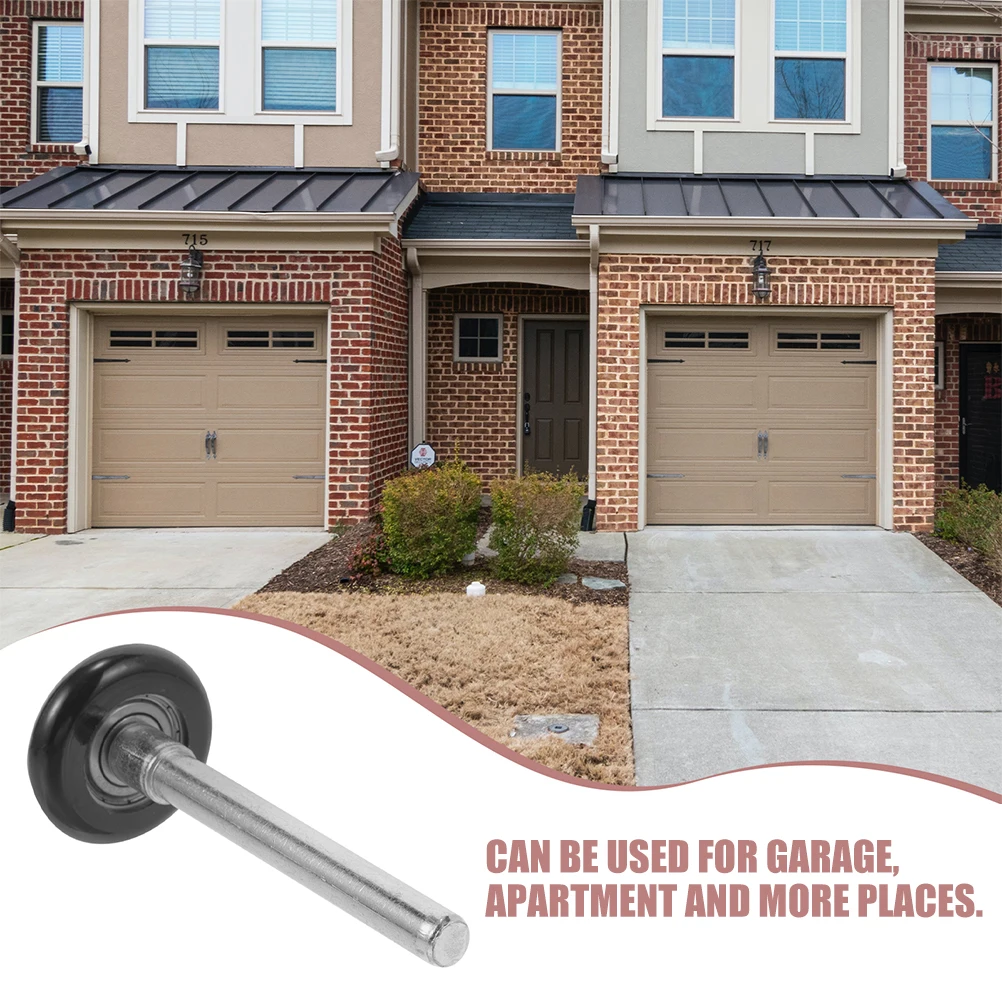 

Quiet Garage Door Rollers Nylon Rollers With Stem Replacement Rollers Precision Bearings Rotate Steel Rollers Door Hardware 2Pcs