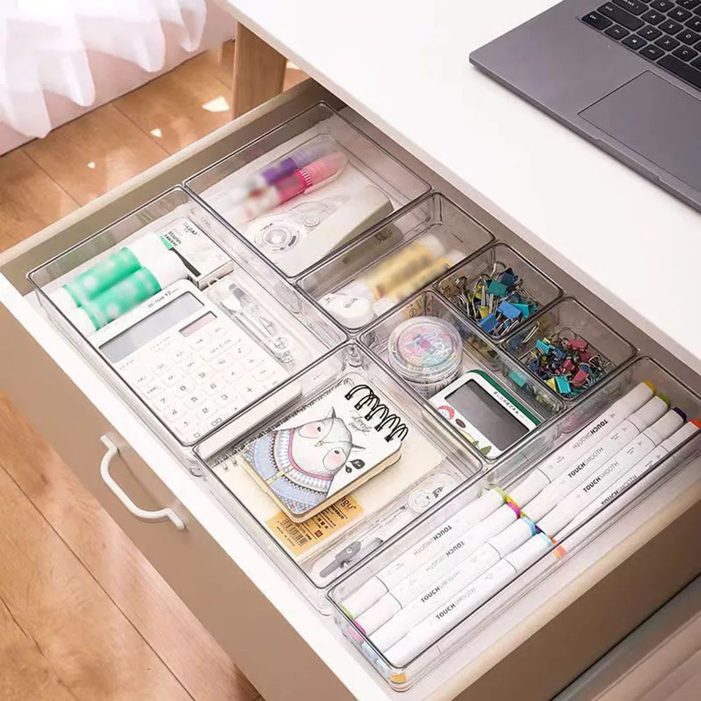 Multi Funcional Office Papelaria Storage Box, Diversos Desk, tipo gaveta, elegante e moderno