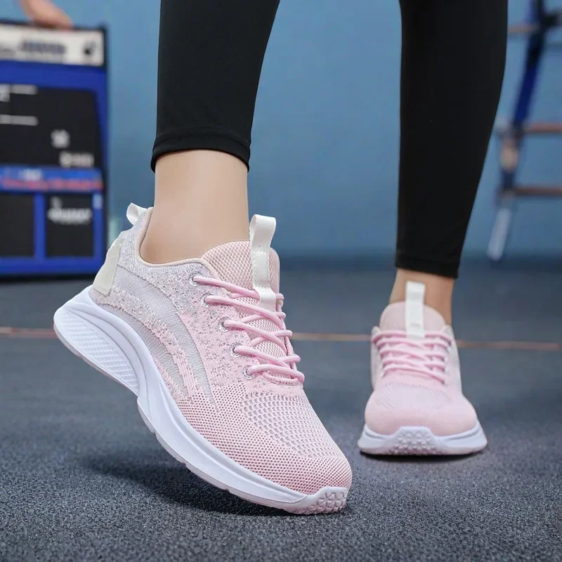 Slip On Big Soles Ladies Sneakers Traking Sport Shoes For Women Designer Luxury 2024 Luxury Designer Shoes Women Traners Tennis