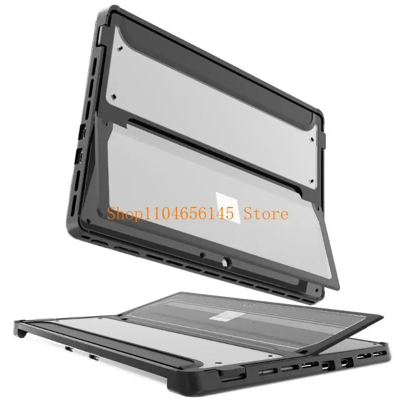 

5asd Hard Protective Case for Surfaces Pro9 Shockproof Ruggeds Cover Clear Keyboards Back Cover