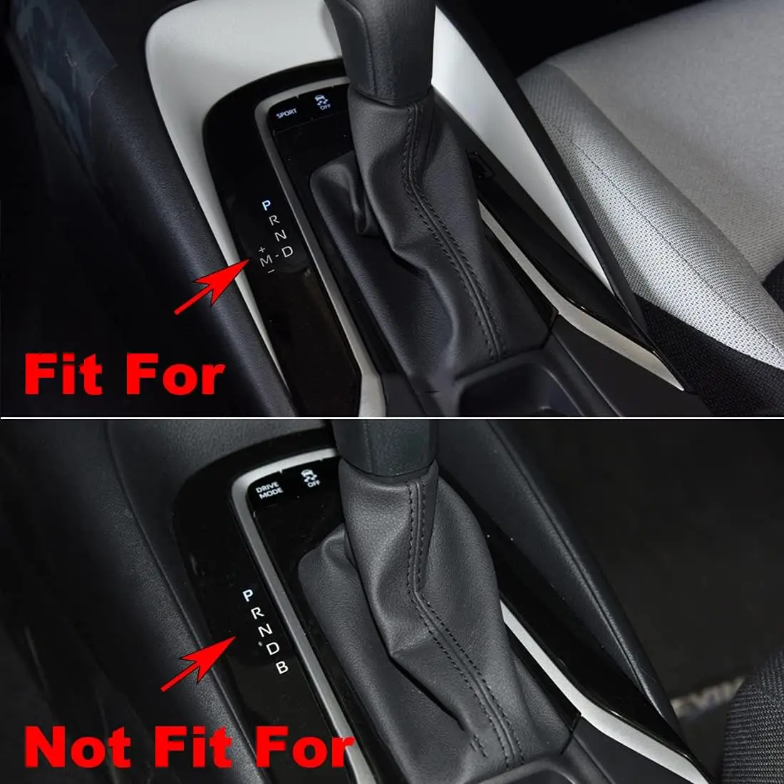 Gear Panel Water Cup Holder Cover Trim for Toyota Corolla Hatchback 2019 for Toyota Corolla Sedan 2020