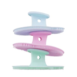 Brosse nettoyante et massante pour le visage en silicone souple, épurateur facial manuel, expansif pour femmes et hommes