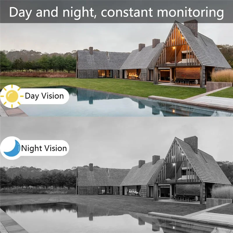 A24U Two-Way Audio Video Intercom Doorbell Camera NO Wifi/APP, PIR Motion Detection, Timbre Con Camara Para Puerta Inalambrico