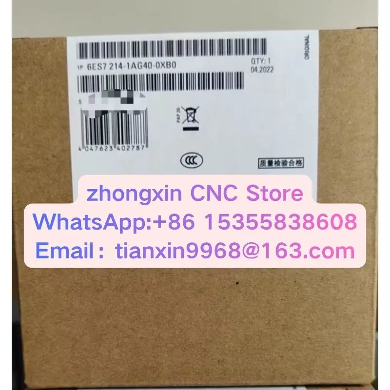 New original 6ES7214-1AG40-0XB0 6ES7214-1BG40-0XB0 6ES7214-1HG40-0XB0 6ES7214-1HF40-0XB0 S7-1200 PLC Controller