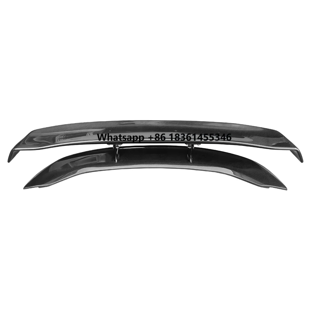 For GTR GT-R R35 VS-II Style Carbon Fiber Rear Trunk Spoiler Wing Lip Bootlid