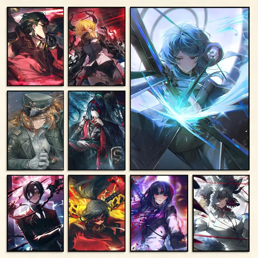 RPG Game Limbus Company Poster Digital Solvent Print Waterproof PP Fade-Resistant Wall Art Room Decor Gift