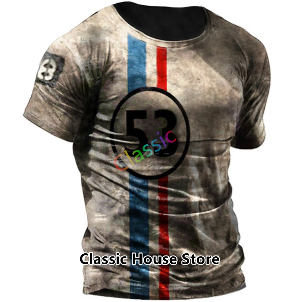 

Vintage T Shirts For Men 3D Print American Tee Top Short Sleeve Oversized Hip Hop O-Neck Breathable T Shirts Men Clothing