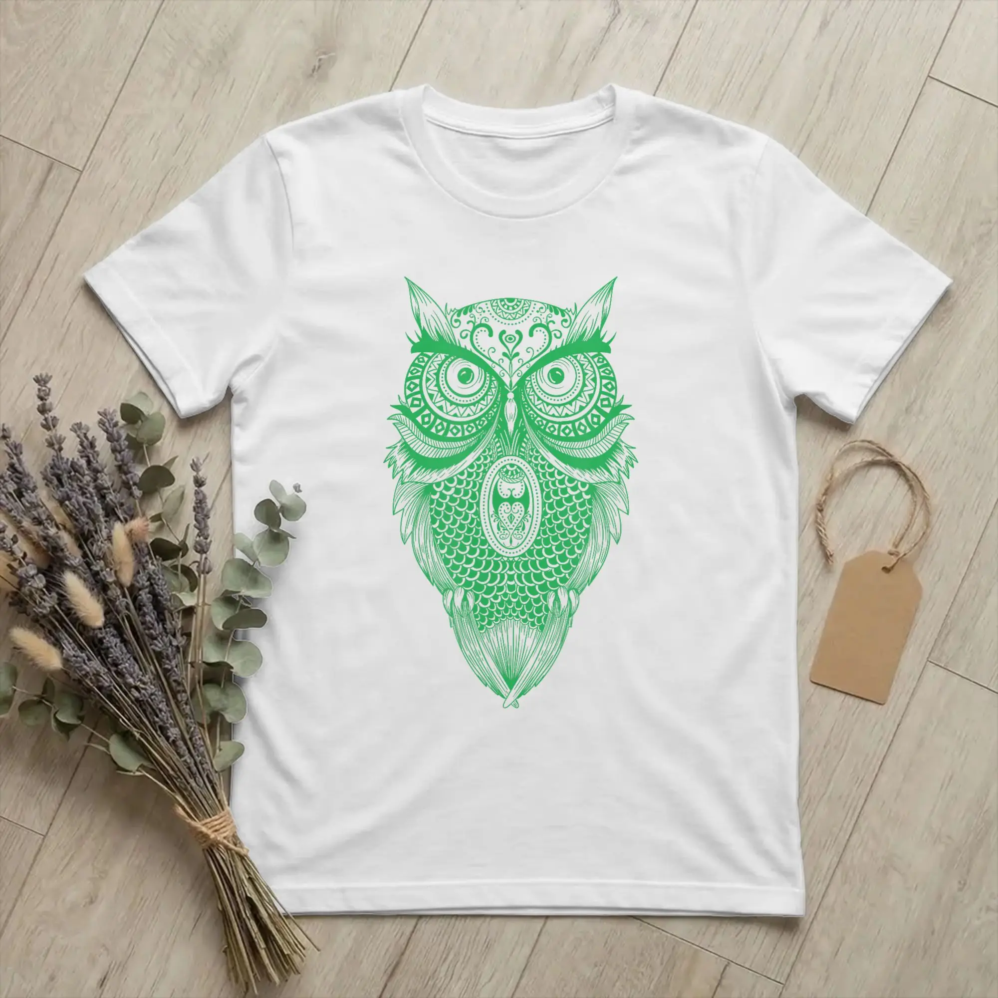 Magnus TMA Horror Podcast Archives Men's T Shirt Mystical Owl Funny Tee Shirt Short Sleeve T-Shirts 100% Cotton Gift Clothes