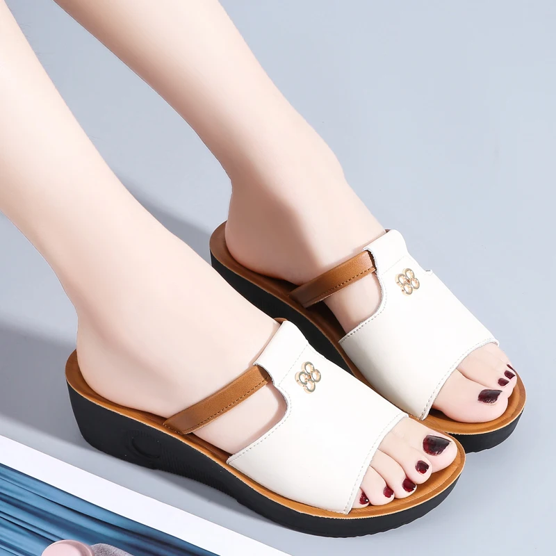 

Casual Sports shoes sneakers Women Loafers Pu Insole Massaging Soft Bottom Solid Color Round Toe Outdoor Shoes