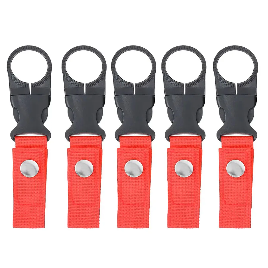 Gurtband Wasserflaschenhalter Klettern Karabiner Gürtel Rucksack Aufhänger Haken Clip Multifunktions Wasserflasche Nylon Schnalle Haken Clip