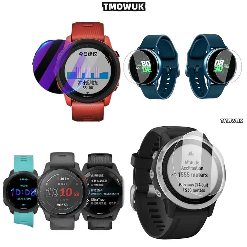 

High Clarity Tempered Glass For Garmin Forerunner 645 735 745 935 945 955 965 970, Scratch Resistant.