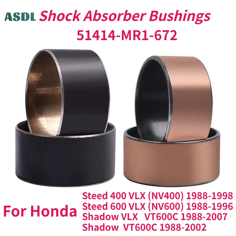 

39mm Moto Front Fork Bushings for Honda Steed400 NV400 Steed 600 NV600 Shadow VT600C External Guide Rail Maintenance Up Down Set