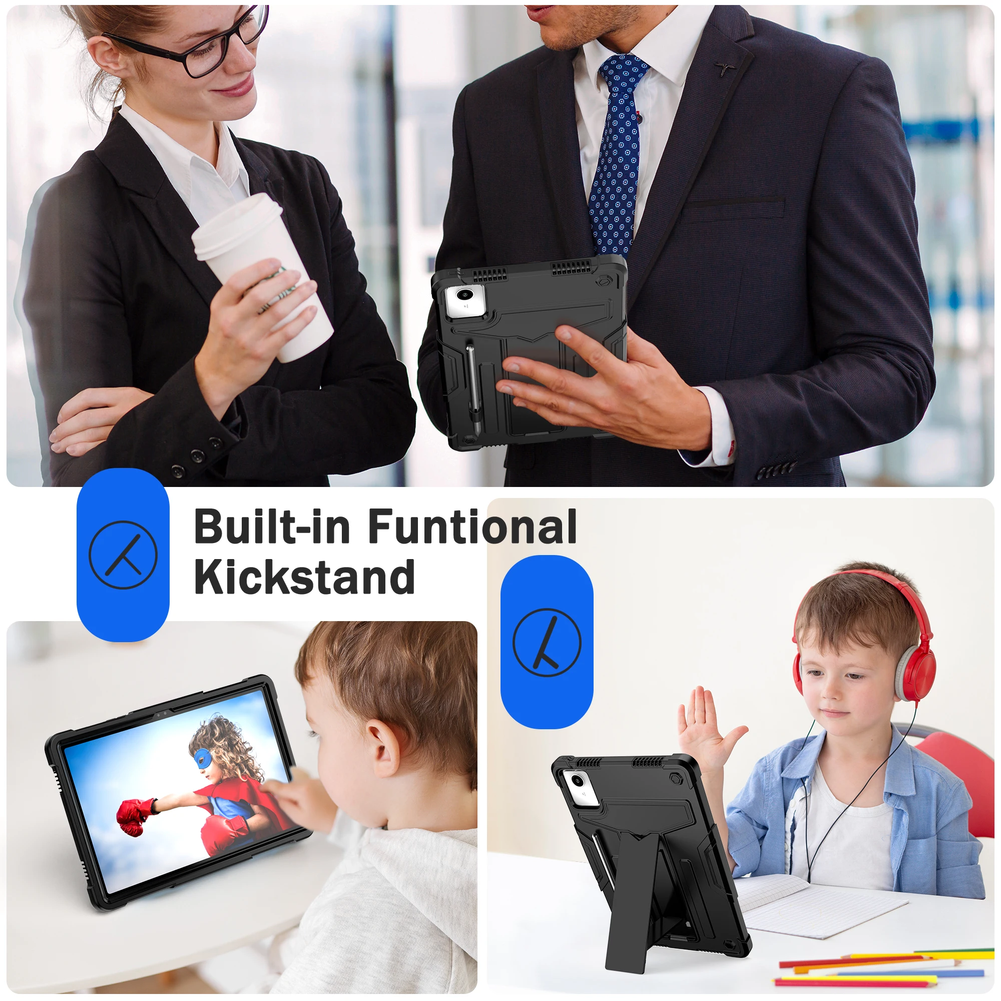 Rugged Stand Case For Lenovo X - đánh giá và giá Lenovo Tablet M11 Accessories
