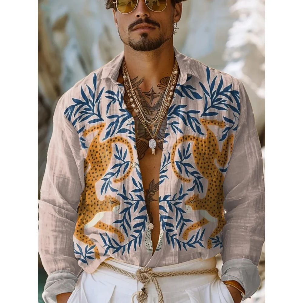 

Men's Hawaiian Shirt Casual Short Sleeve Top Loose Clothing Fashion Vintage 3D Printed Summer Shirt Fast Shipping