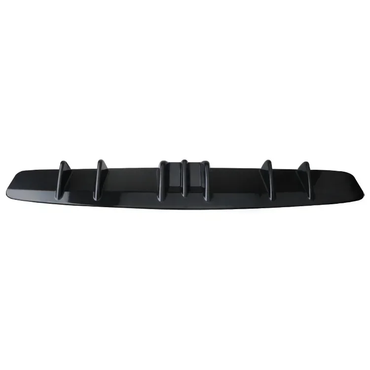 LAICY 84CM For Ford Fusion SE Car Rear Diffuser Fin Bumper Lip Splitter Spoiler Chassis Deflector Lip Kit Carbon