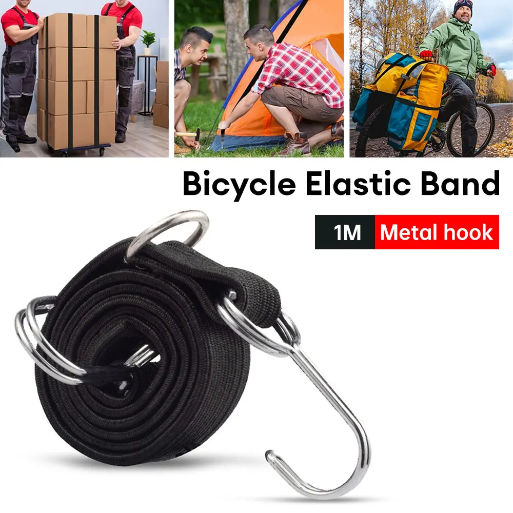 

Bicycle Elastic Band Rubber Luggage Rope Rope Hook Bicycle Rope Belt Luggage Rack Luggage Rack Fixed Belt Motorcycle Accessories