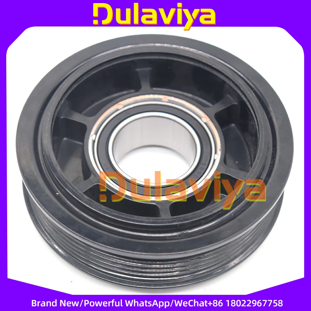 AC Compressor Clutch Pulley for SKODA FABIA ROOMSTER VW GOLF IV LUPO BORA FOX 6Q0898810 6Q0820803J 6Q0820803K 6Q0820803P